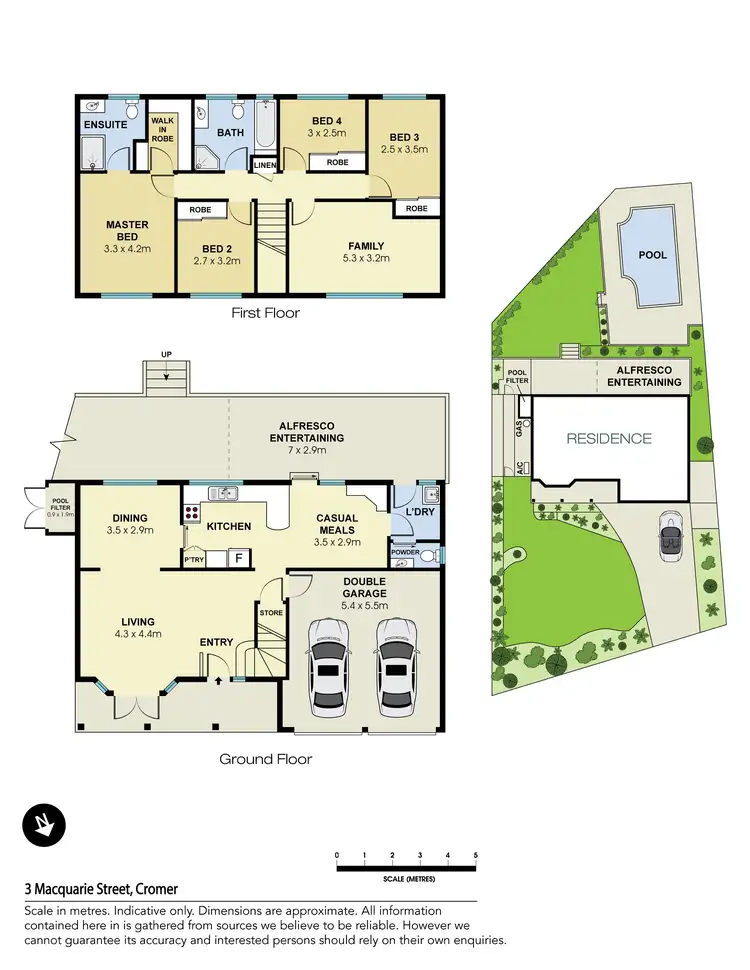 Floorplan of Homely house listing, 3 Macquarie Street, Cromer NSW 2099