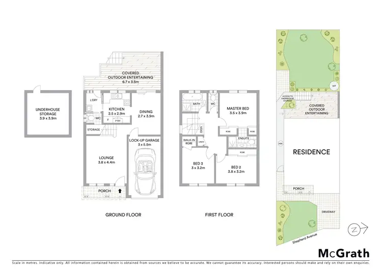 Floorplan of Homely house listing, 14 Shepherd Avenue, Padstow Heights NSW 2211