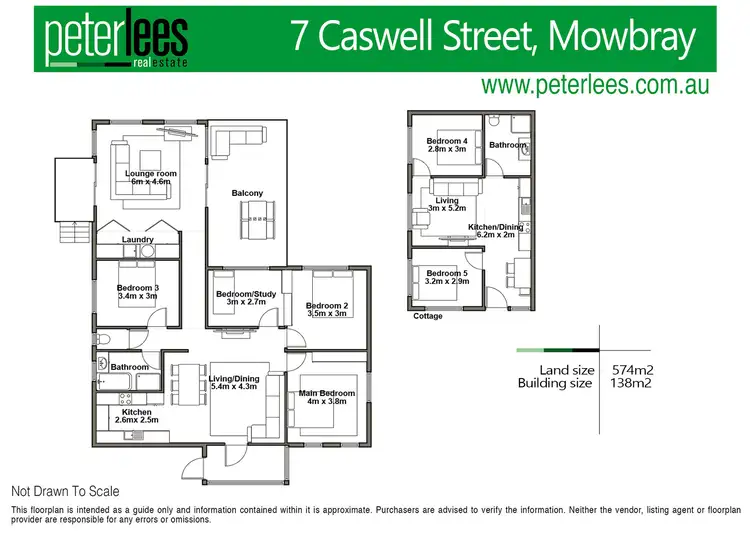 Floorplan of Homely house listing, 7 Caswell Street, Mowbray TAS 7248