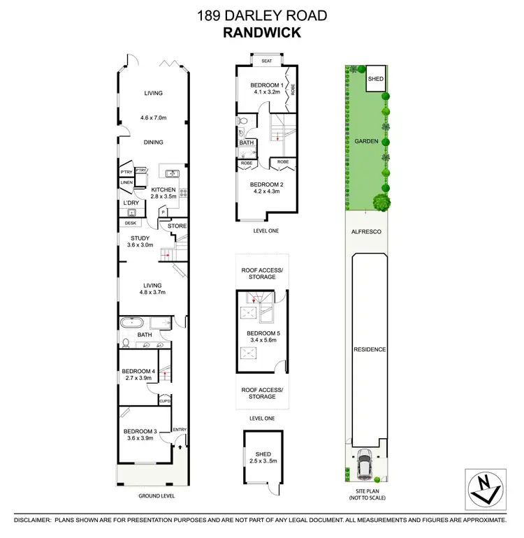 Floorplan of Homely house listing, 189 Darley Road, Randwick NSW 2031