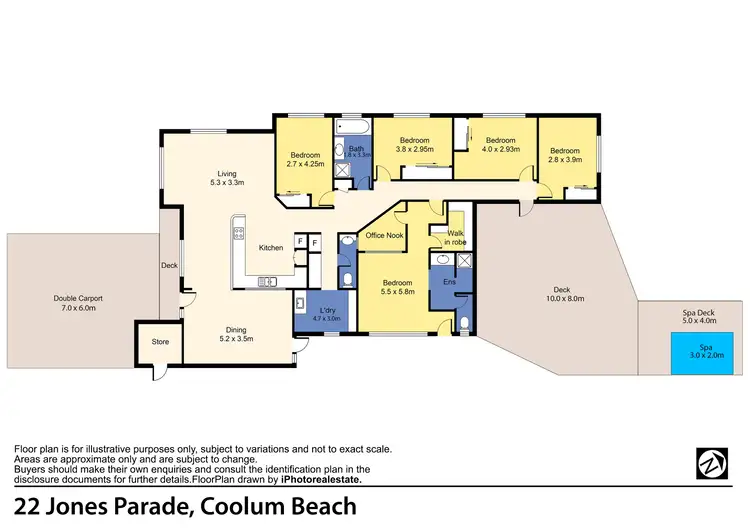 Floorplan of Homely land listing, 22 Jones Parade, Coolum Beach QLD 4573
