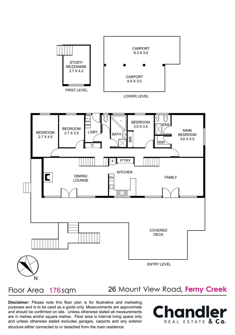 Floorplan of Homely house listing, 26 Mt View Road, Ferny Creek VIC 3786