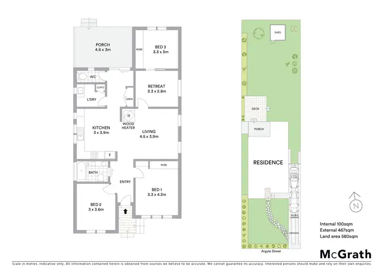 Floorplan of Homely house listing, 17 Argyle Street, Belmont VIC 3216