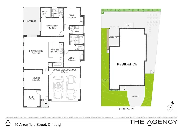 Floorplan of Homely house listing, 15 Arrowfield Street, Cliftleigh NSW 2321
