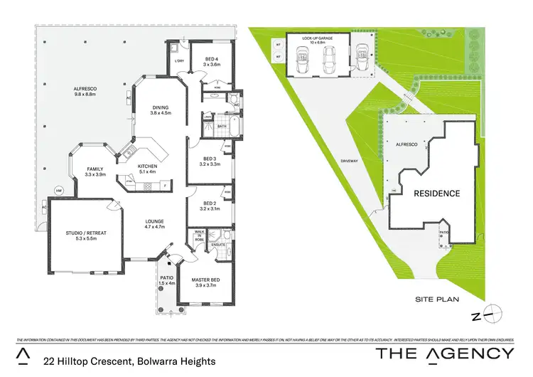 Floorplan of Homely house listing, 22 Hilltop Crescent, Bolwarra Heights NSW 2320