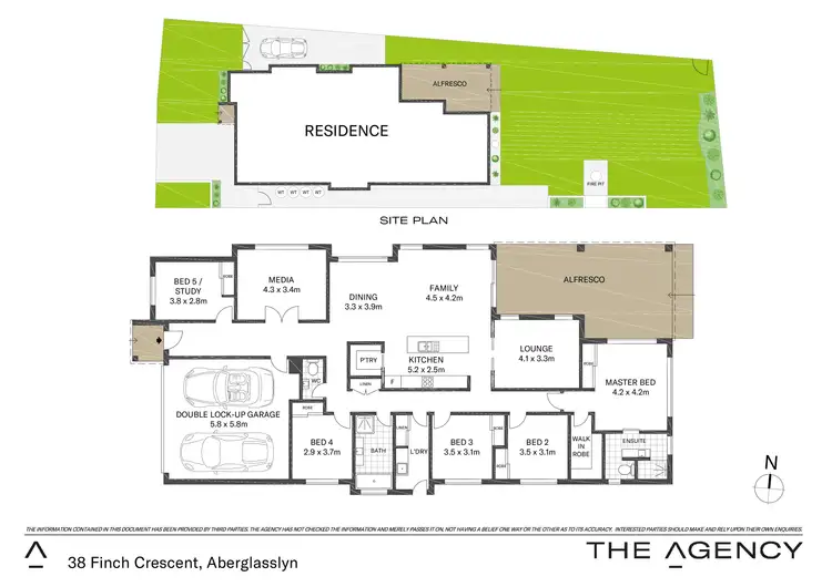 Floorplan of Homely house listing, 38 Finch Crescent, Aberglasslyn NSW 2320