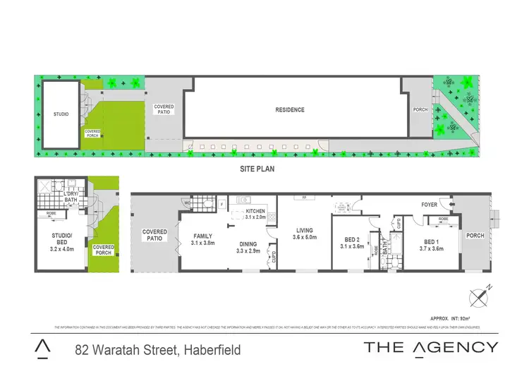 Floorplan of Homely house listing, 82 Waratah Street, Haberfield NSW 2045