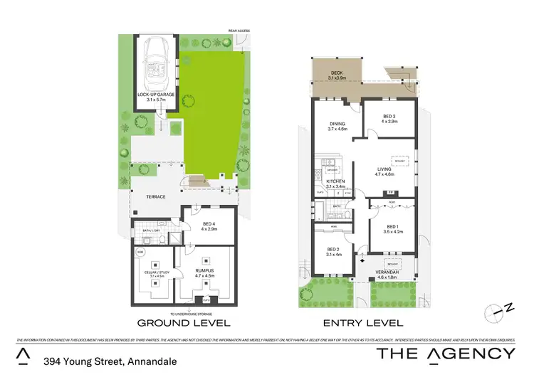 Floorplan of Homely house listing, 394 Young Street, Annandale NSW 2038
