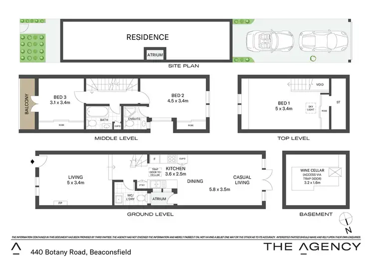 Floorplan of Homely house listing, 440 Botany Road, Beaconsfield NSW 2015