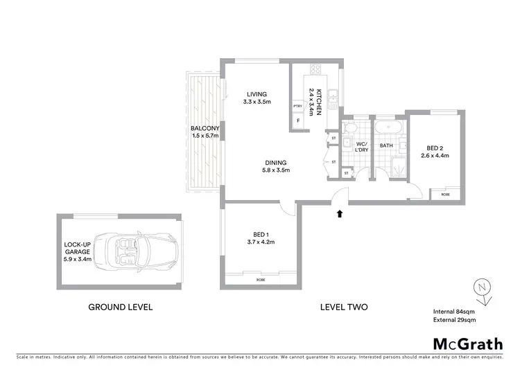 Floorplan of Homely unit listing, 3/31 Talara Road, Gymea NSW 2227