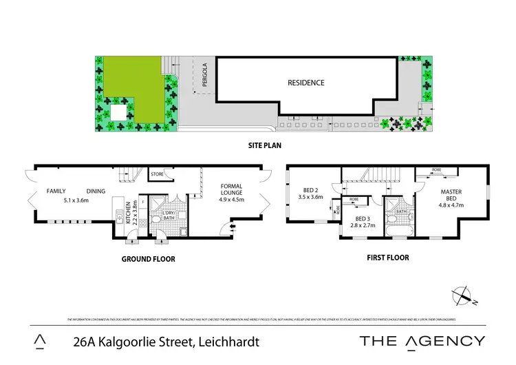 Floorplan of Homely house listing, 26A Kalgoorlie Street, Leichhardt NSW 2040