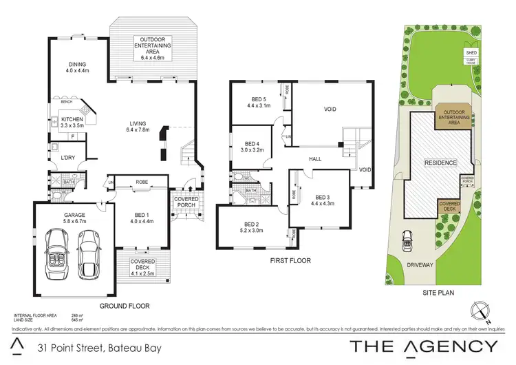 Floorplan of Homely house listing, 31 Point Street, Bateau Bay NSW 2261