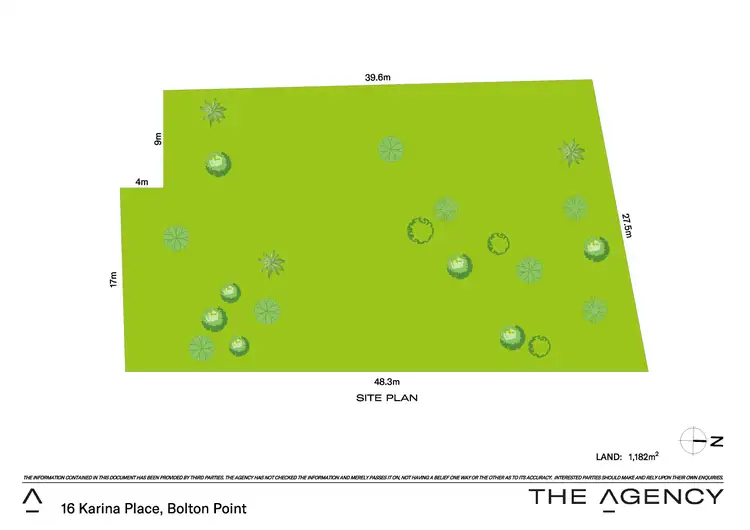 Floorplan of Homely land listing, 16 Karina Place, Bolton Point NSW 2283