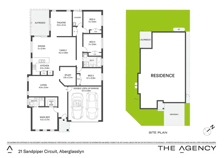 Floorplan of Homely house listing, 21 Sandpiper Circuit, Aberglasslyn NSW 2320