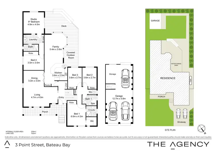 Floorplan of Homely house listing, 3 Point Street, Bateau Bay NSW 2261