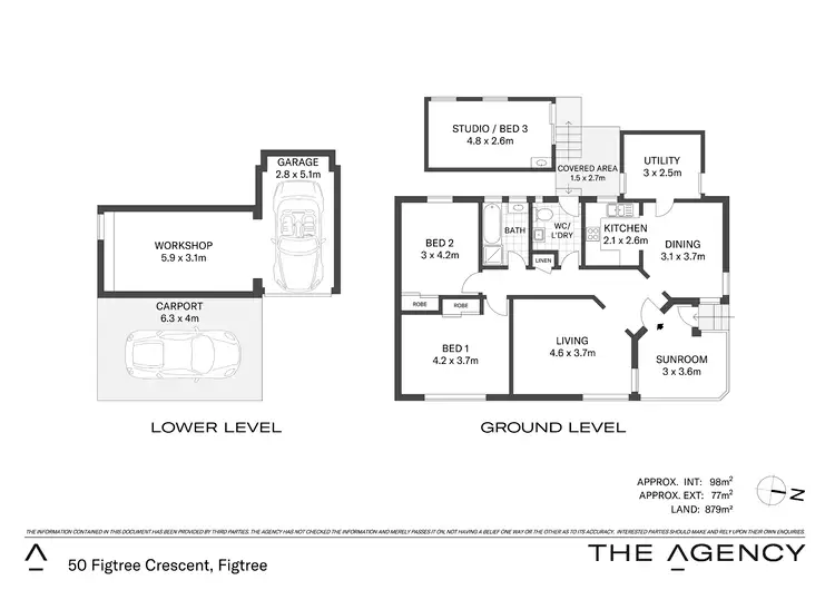 Floorplan of Homely house listing, 50 Figtree Crescent, Figtree NSW 2525