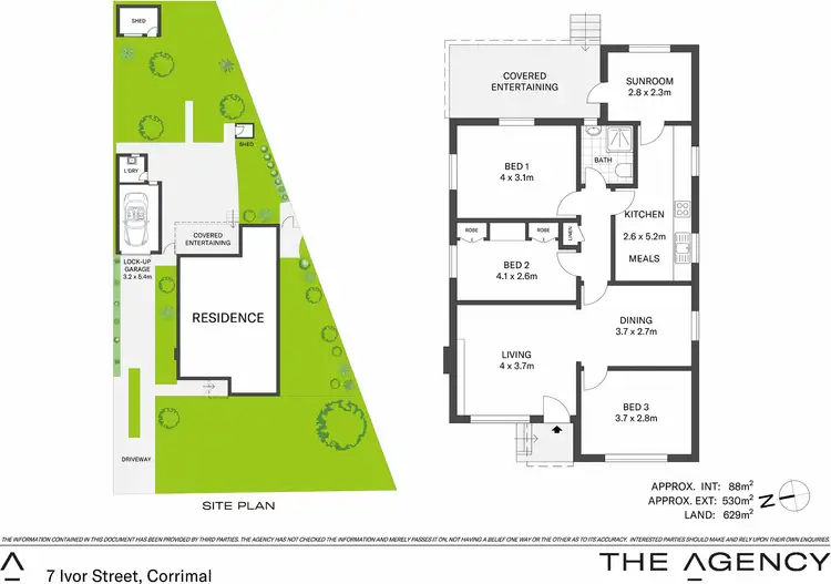 Floorplan of Homely house listing, 7 Ivor Street, Corrimal NSW 2518