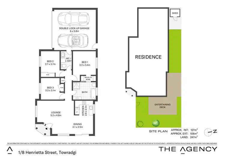 Floorplan of Homely villa listing, 1/8 Henrietta Street, Towradgi NSW 2518