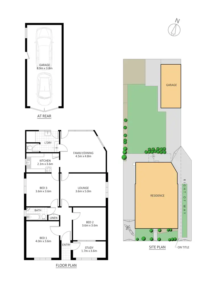 Floorplan of Homely house listing, 19 Edwin Street, Tempe NSW 2044