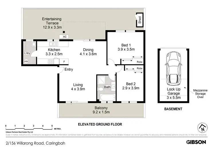 Floorplan of Homely apartment listing, 2/156 Willarong Road, Caringbah NSW 2229