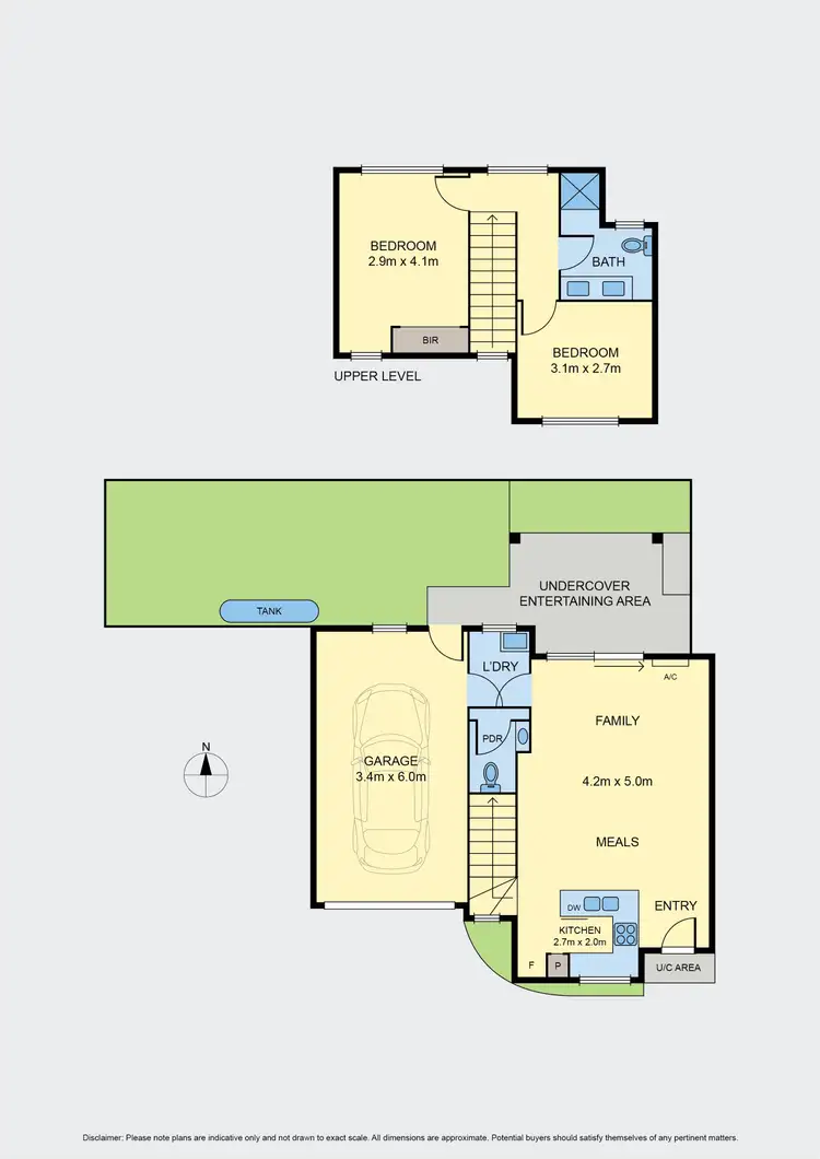 Floorplan of Homely townhouse listing, 3/39 James Street, Fawkner VIC 3060