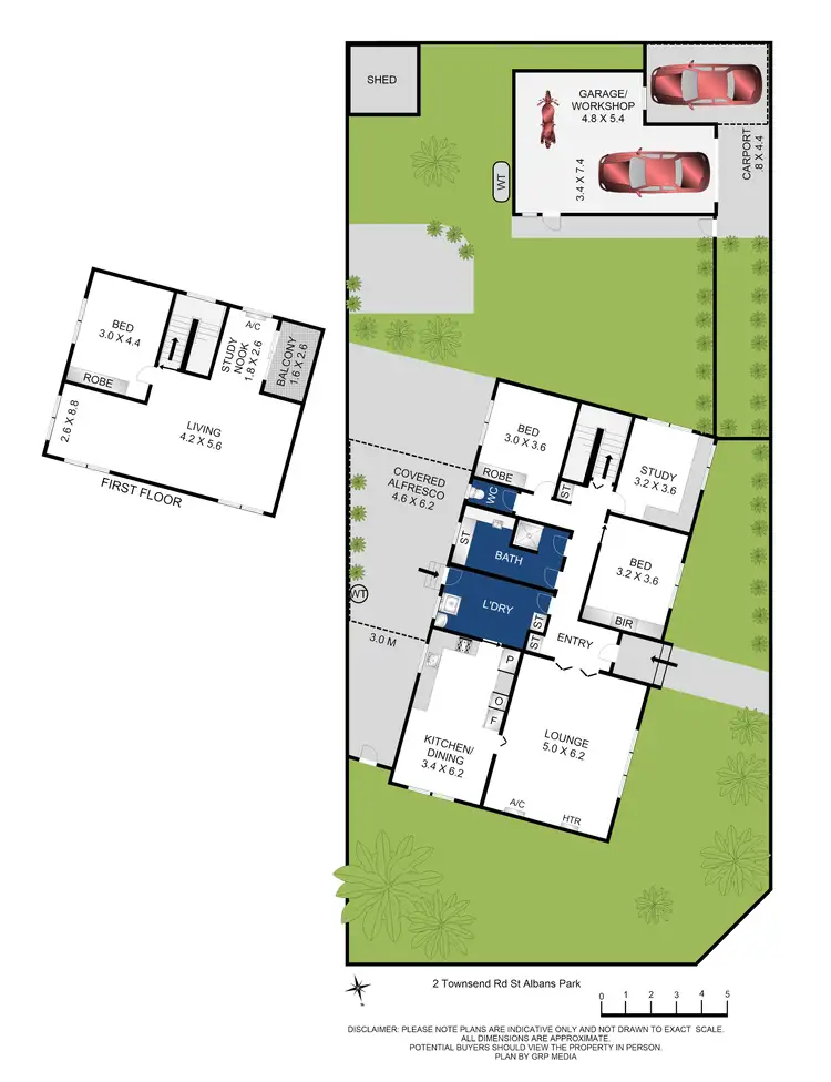 Floorplan of Homely house listing, 2 Townsend Road, St Albans Park VIC 3219