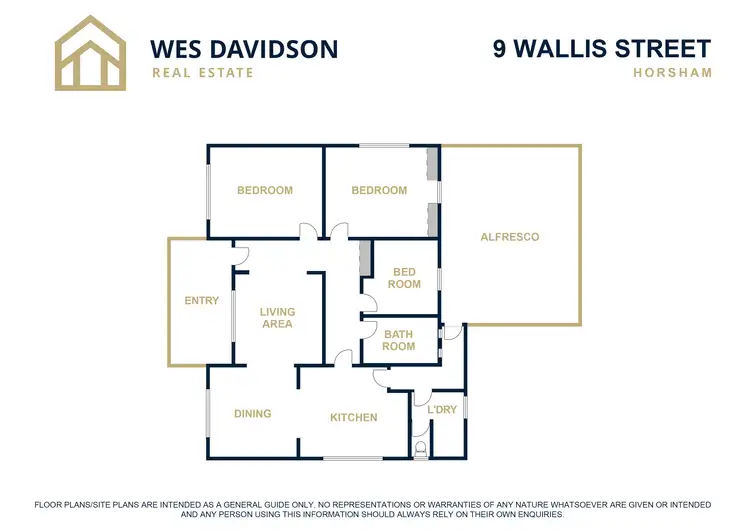 Floorplan of Homely house listing, 9 Wallis Street, Horsham VIC 3400