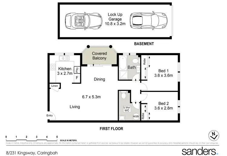 Floorplan of Homely apartment listing, 8/231 Kingsway, Caringbah NSW 2229