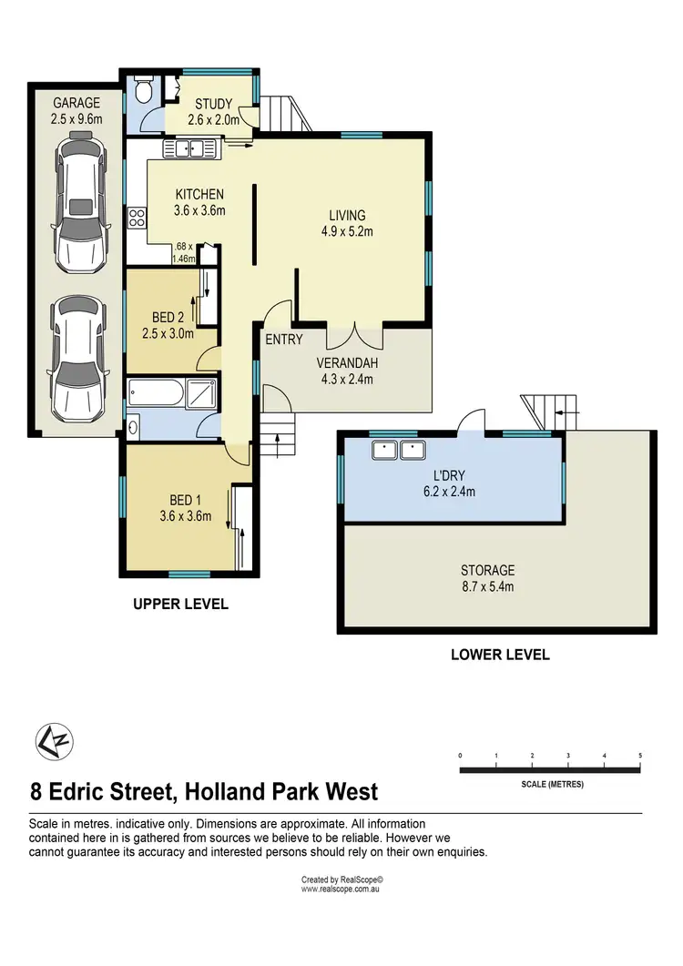 Floorplan of Homely house listing, 8 Edric Street, Holland Park West QLD 4121