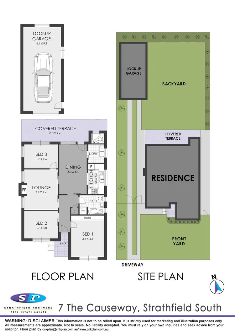 Floorplan of Homely house listing, 7 The Causeway, Strathfield South NSW 2136