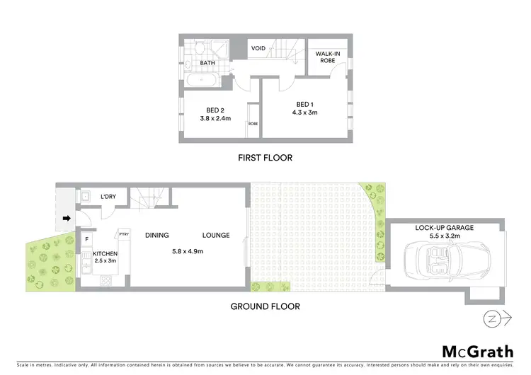 Floorplan of Homely townhouse listing, 26/17 Busaco Road, Marsfield NSW 2122