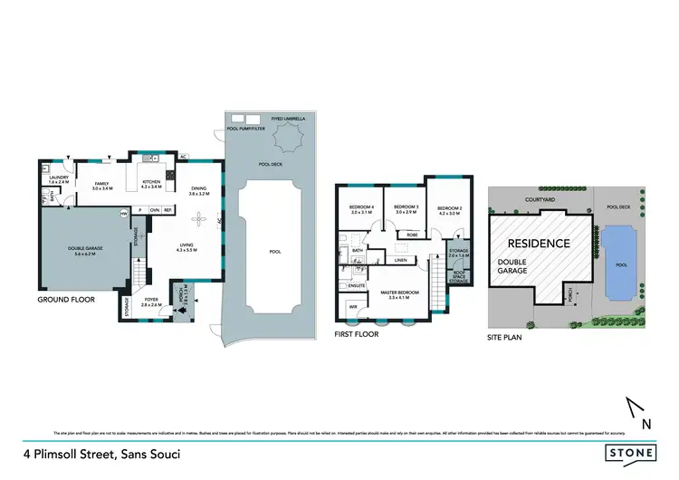 Floorplan of Homely house listing, 4 Plimsoll Street, Sans Souci NSW 2219