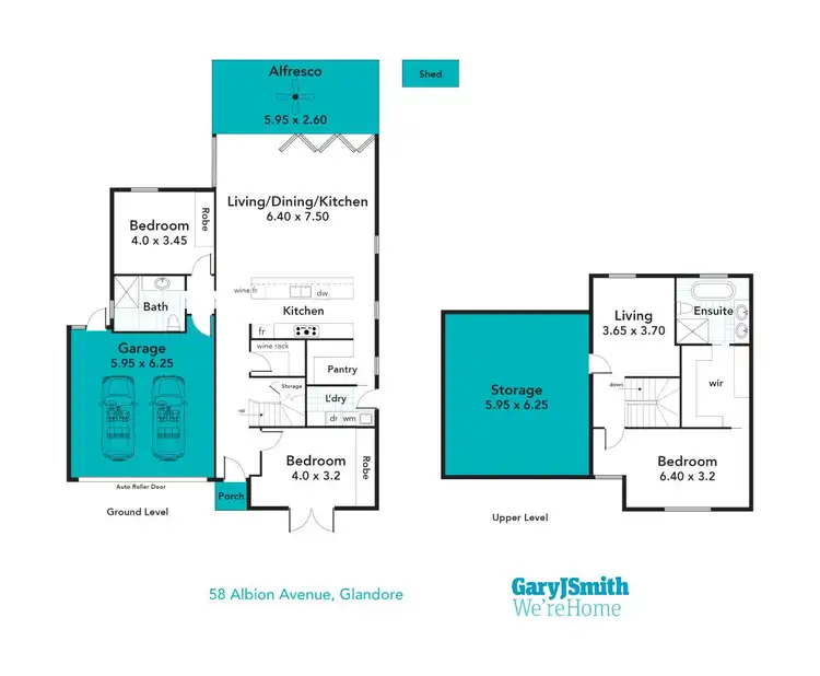 Floorplan of Homely house listing, 58 Albion Avenue, Glandore SA 5037