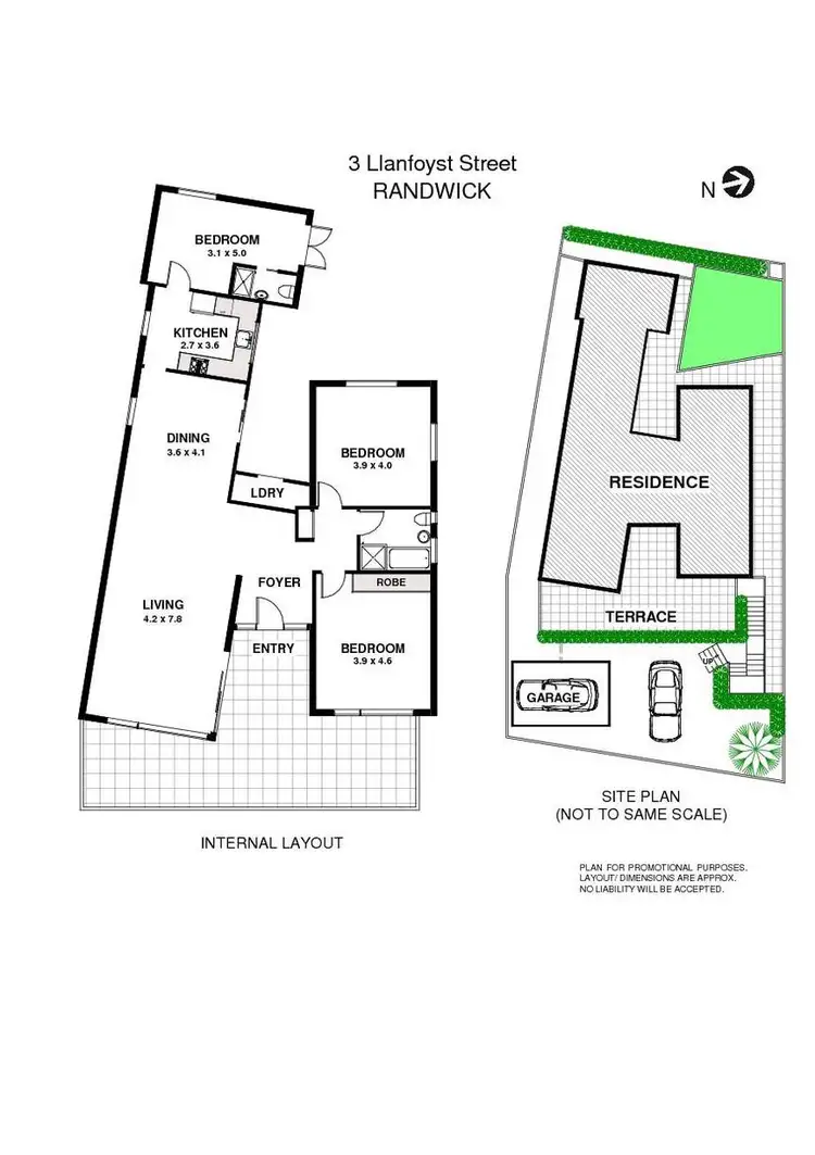 Floorplan of Homely house listing, 3 Llanfoyst Street, Randwick NSW 2031