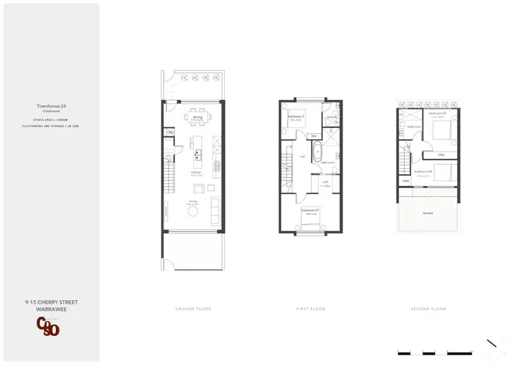 Floorplan of Homely townhouse listing, 24/9-15 Cherry Street, Warrawee NSW 2074