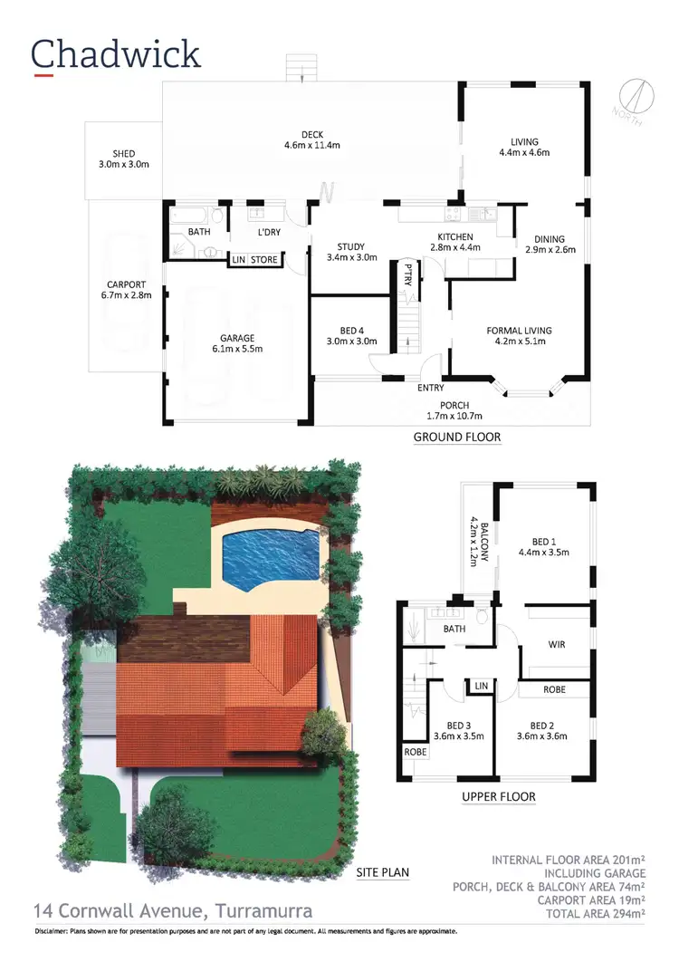 Floorplan of Homely house listing, 14 Cornwall Avenue, Turramurra NSW 2074