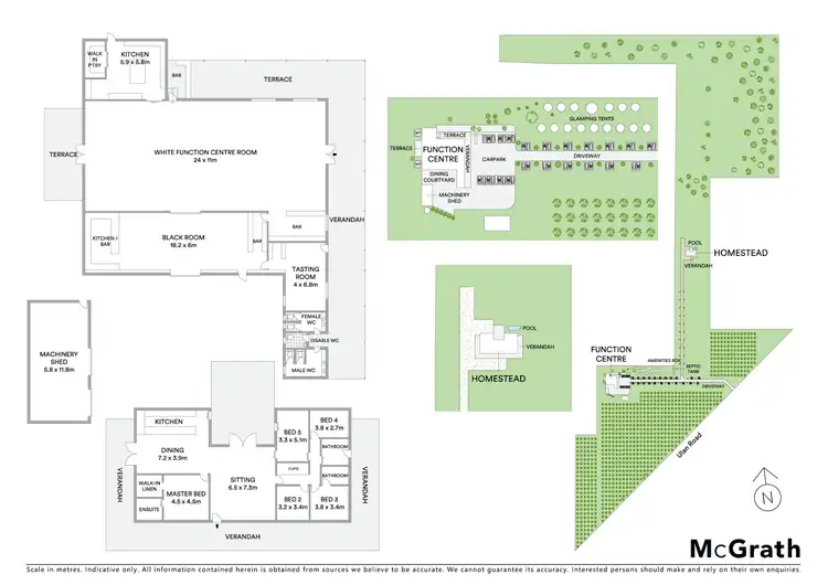 Floorplan of Homely rural property listing, 433 Ulan Road, Mudgee NSW 2850