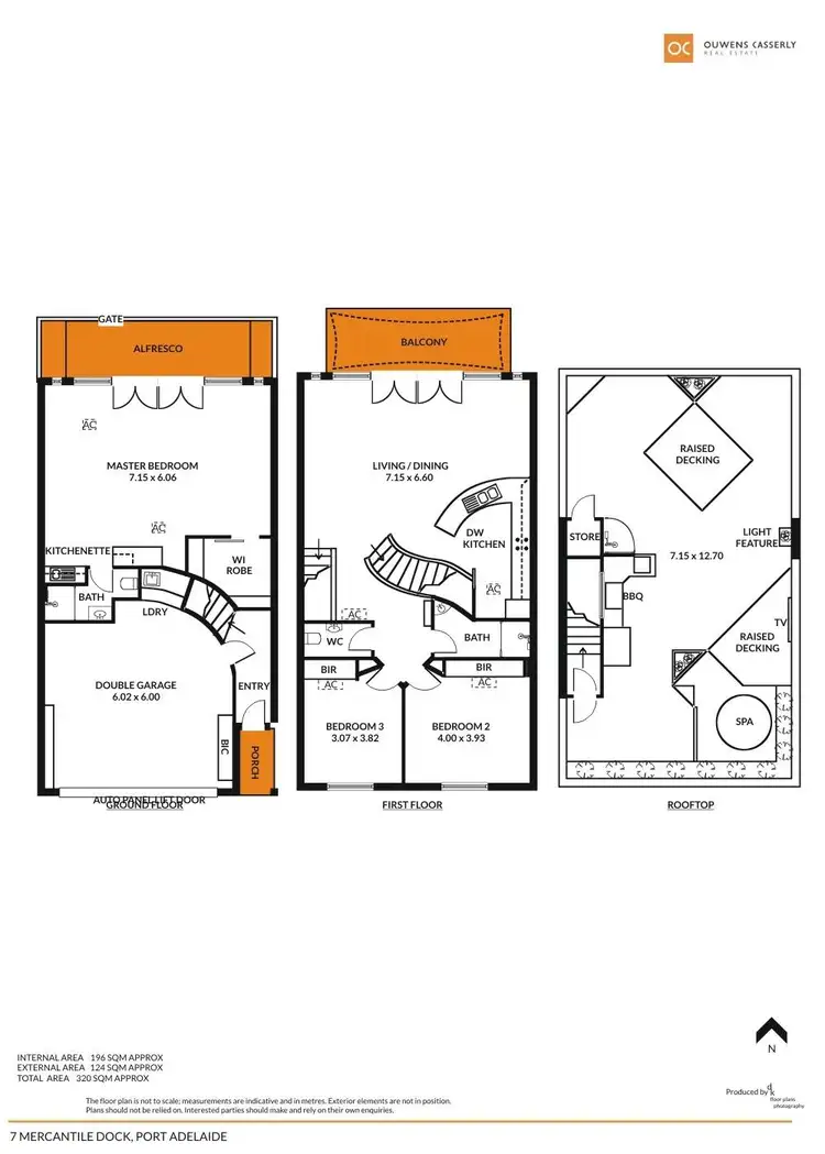 Floorplan of Homely terrace listing, 7 Mercantile Dock, Port Adelaide SA 5015