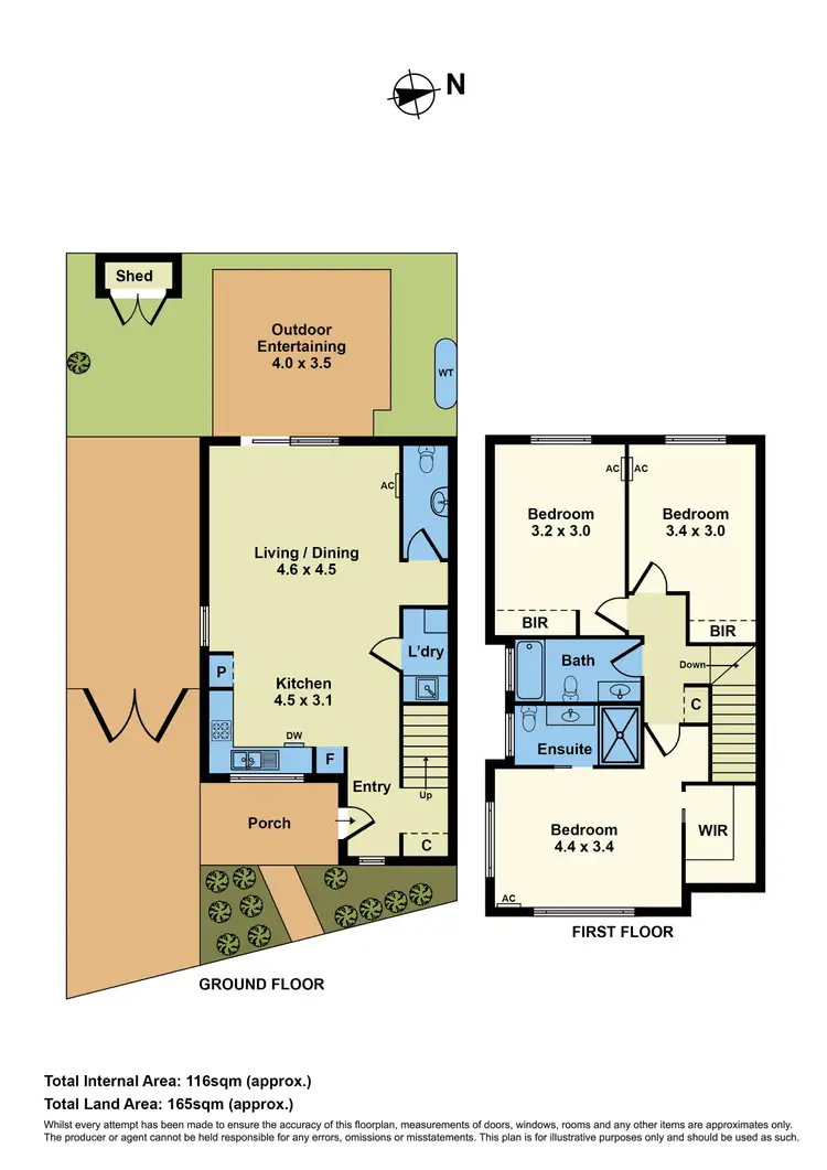 Floorplan of Homely house listing, 24 Park Avenue, West Footscray VIC 3012