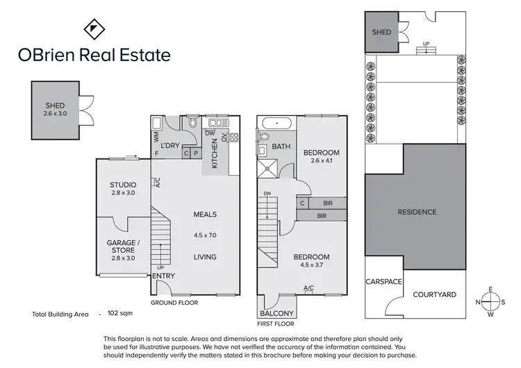 Floorplan of Homely unit listing, 73/310 Warrigal Road, Cheltenham VIC 3192