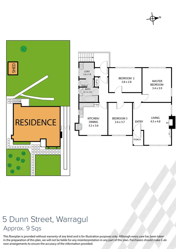 Floorplan of Homely house listing, 5 Dunn Street, Warragul VIC 3820