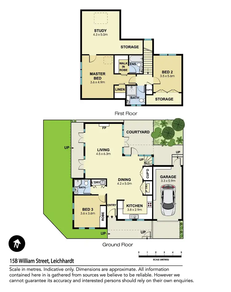 Floorplan of Homely house listing, 15b William Street, Leichhardt NSW 2040