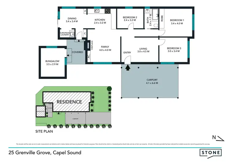 Floorplan of Homely house listing, 25 Grenville Grove, Capel Sound VIC 3940
