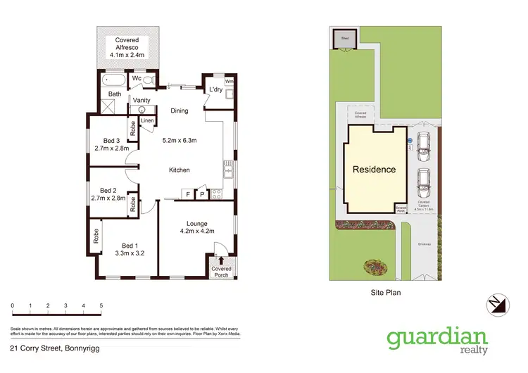 Floorplan of Homely house listing, 21 Corry Street, Bonnyrigg NSW 2177