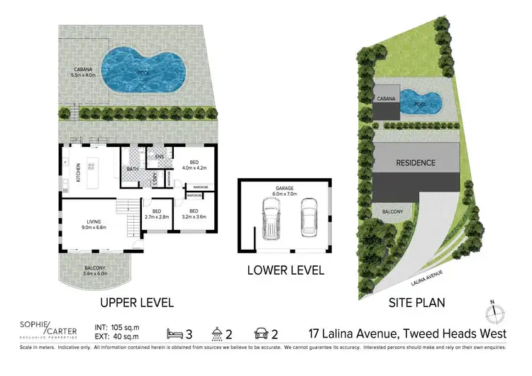 Floorplan of Homely house listing, 17 Lalina Avenue, Tweed Heads West NSW 2485