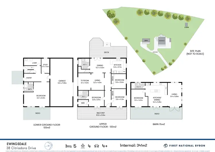 Floorplan of Homely house listing, 38 Citriadora Drive, Ewingsdale NSW 2481