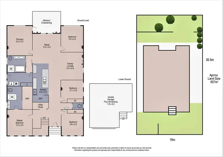 Floorplan of Homely house listing, 28 Maddingley (cambridge Gardens) Road, Attwood VIC 3049