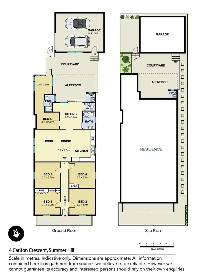 Floorplan of Homely house listing, 14 Carlton Crescent, Summer Hill NSW 2130