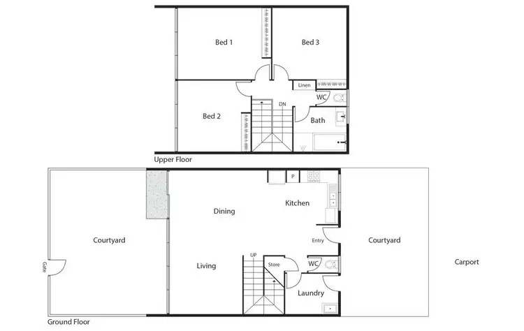Floorplan of Homely house listing, 43 Goodenia Street, Rivett ACT 2611
