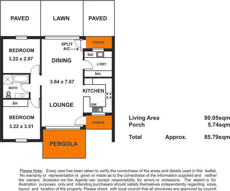 Floorplan of Homely unit listing, 15/216 Payneham Road, Evandale SA 5069